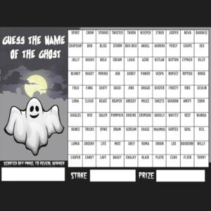 Guess the Name of the Ghost