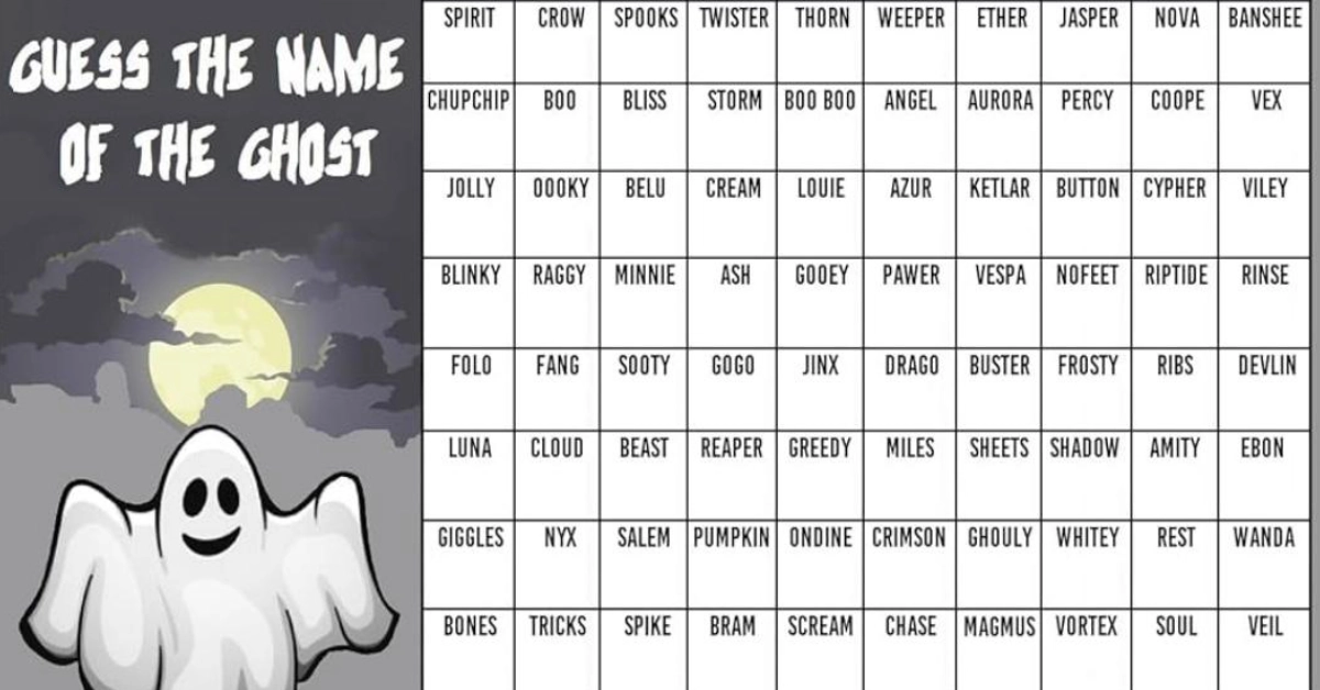 👻 Guess the Name of the Ghost — A Spooktacular Fundraiser for Gosforth Harriers!
