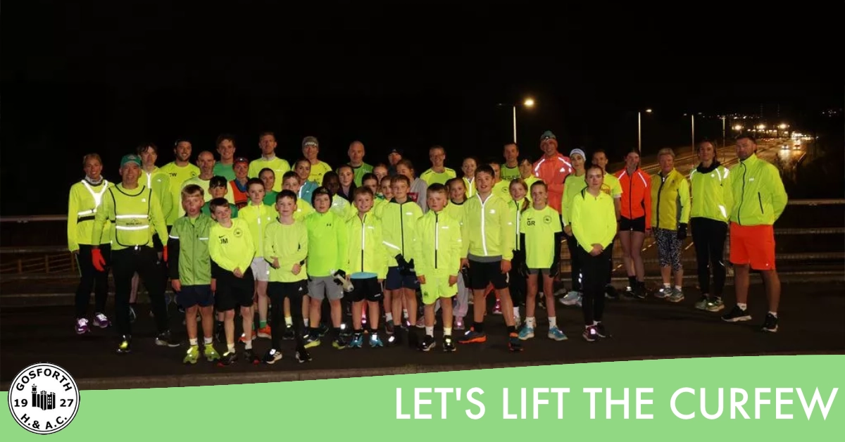 Gosforth Harriers Unite for Women’s Safety in Powerful Night-Time Run