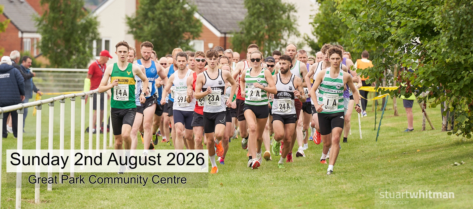 Gosforth Summer Relays 2026 page header