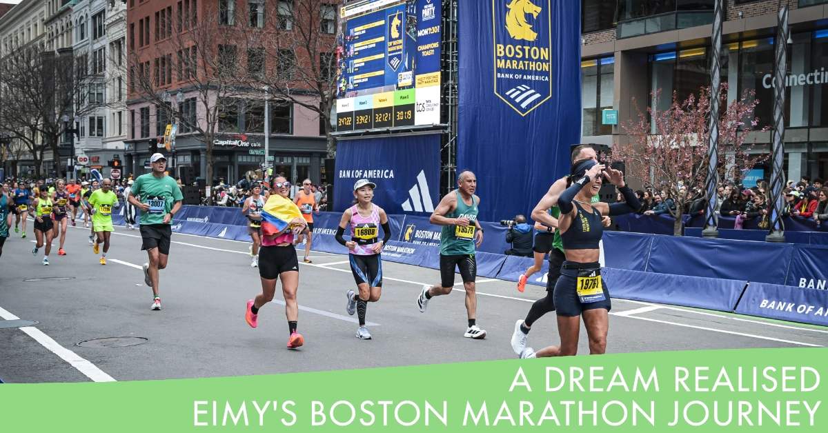 A Dream Realised: Eimy’s Boston Marathon Journey
