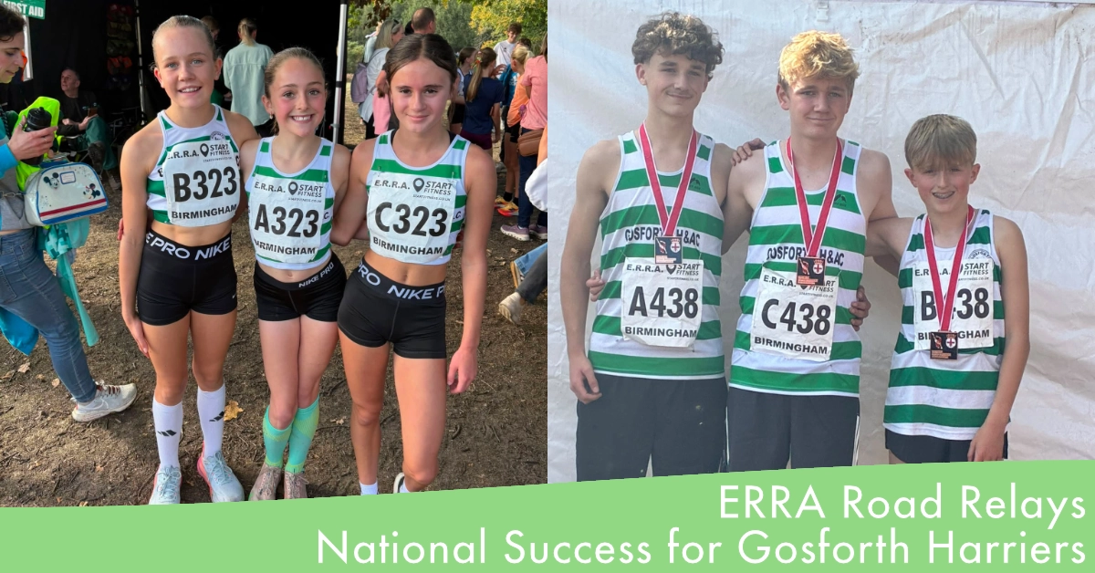 National Success for Gosforth Harriers at the ERRA Road Relays